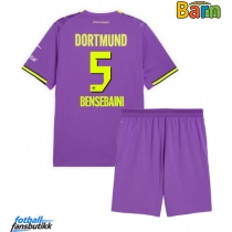 Borussia Dortmund Ramy Bensebaini #5 Tredjedraktsett Barn 2026-27 Kortermet (+ Korte bukser)